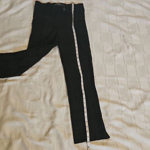 Suzy Sheir Black & Brown Plaid Pants - Picture 6 of 16